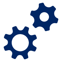 An illustration of gears