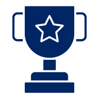 An illustration of a trophy