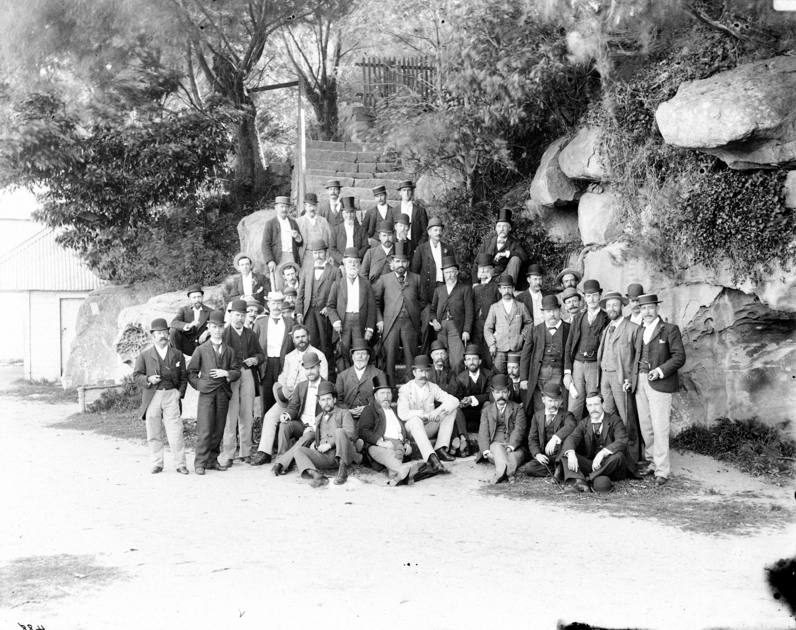 Treasury group at Chowder Bay
