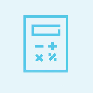 Illustration of a calculator