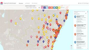 Mapping the NSW Budget - 460x260px Thumbnail